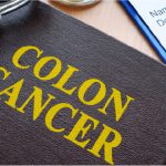 Picture of a book with Colon Cancer written on it