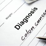 Picture of a diagnosis of colon cancer