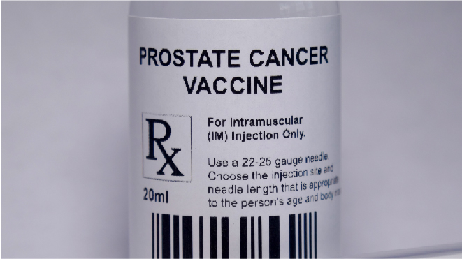 Picture of a prostrate cancer vaccine