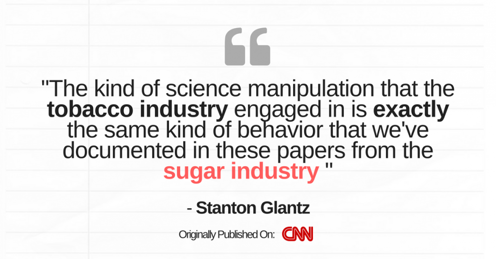 stanton glantz on sugar industry
