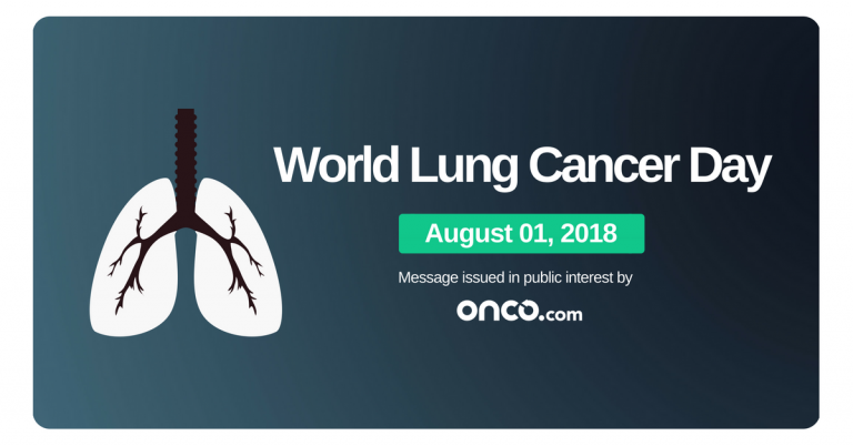 A world lung cancer day message from