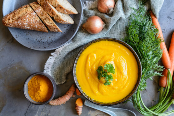 गाजर प्याज का सूप