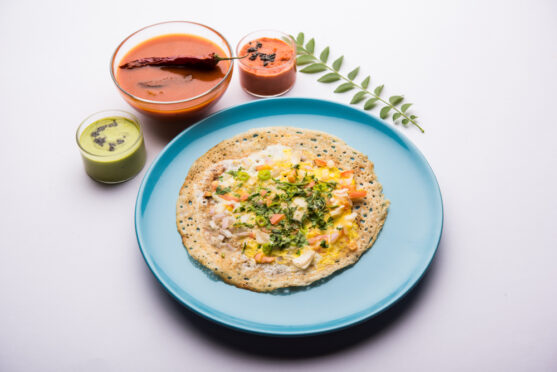 Egg dosa - healthy protein recipe - for Andhra and Telangana people