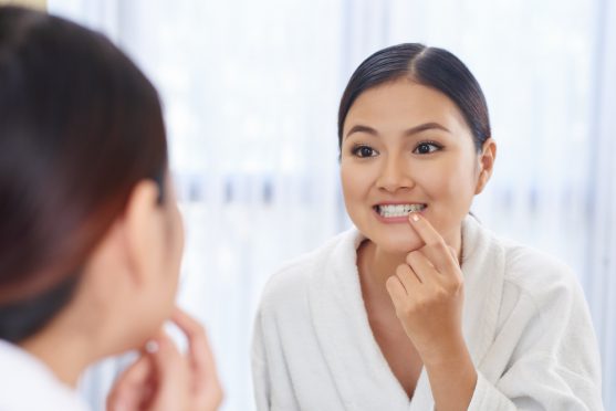 Perform oral self examination to look for any abnormal changes in the mouth