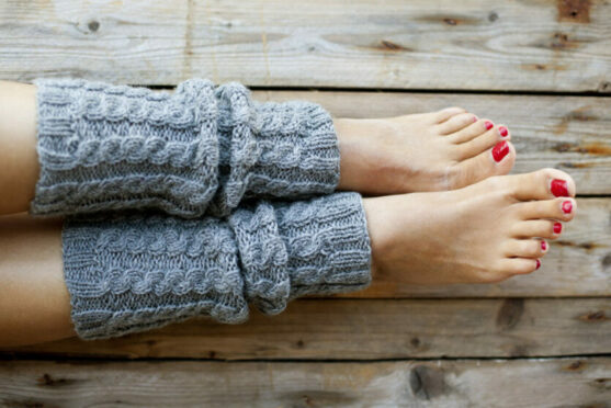 leg warmers help cancer patients stay warm